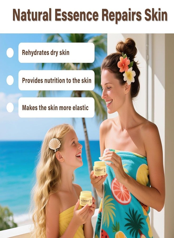 أكوملير دهن بقري مخفوق جديد للبشرة 113 غرام، دهن بقري عضوي 100% مُغذّى على العشب للوجه، بلسم دهن بقري نقي مع العسل، دهن بقري، مرطب دهن بقري للوجه والجسم، بلسم دهن بقري طبيعي يغذي جميع أنواع البشرة - Image 5